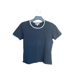 Black Burberry T-Shirt  / Size S /US size 4